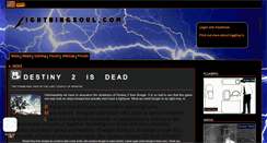 Desktop Screenshot of lightningsoul.com